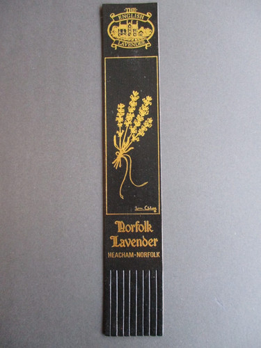 Leather bookmark norfolk - leather,