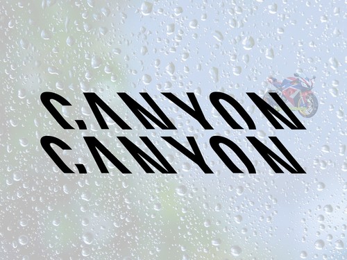 Canyon bike stickers - canyon,
