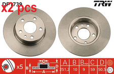 Pcs sides brake disc - pcs,