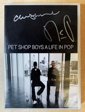 PET SHOP BOYS SIGNED DVD A Life In Pop SIGNED BY NEIL TENNANT & CHRIS LOWE R0