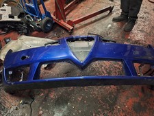 ALFA BRERA/SPIDER FRONT BUMPER IN MISANO BLUE NEEDS PAINTING 05-11