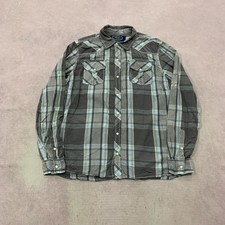 Western Shirt Patterned, Long Sleeve, Pearl Snap Shirt Men's