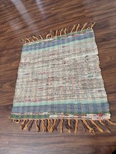 Vintage Woven Rag Rug