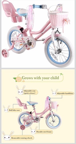 Kids bike for girls - for, 14inch