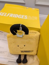 Jellycat X Selfridges Exclusive Yellow Bag Plush | BNWT ✅ | AUTHENTIC UK