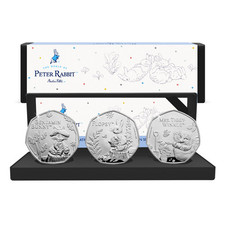 Beatrix Potter Silver Coin Box