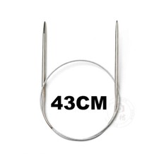 3.75mm Fixed circular knitting needles  Stainless steel knitting needles  43cm