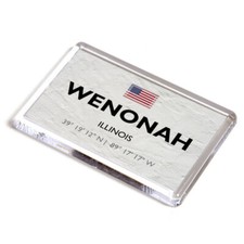 FRIDGE MAGNET - Wenonah -