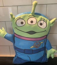 Disney- Toy Story - Alien Cushion -approx 36cms x 25cms - For Bed /kids Room