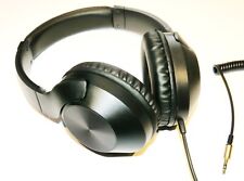 Wired Metal Detecting Headphones Volume Control Standard Size Headphone Sockets