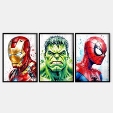 Set of 3 Marvel Avengers