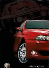 Alfa Romeo 156 GTA 3.2 V6 2002 UK Market Launch Press Kit Saloon Sportwagon