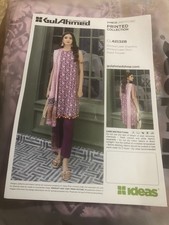 gul ahmed original unstitched Lawn 