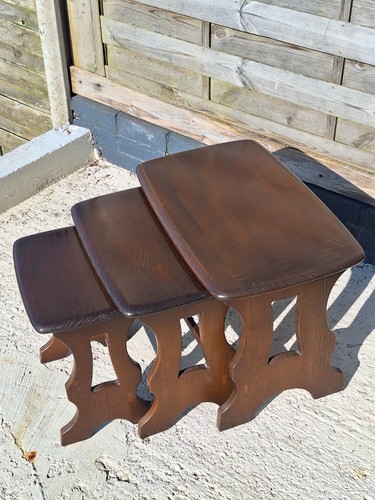 Ercol chantry nest tables - of,
