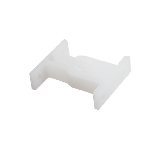 White nylon horseshoe door - nylon,