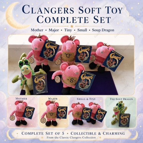 Vintage original clangers - original,