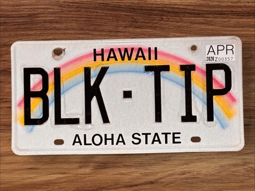 Hawaii graphic rainbow vanity - hawaii,