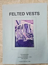 FELTED VEST Machine Knitting