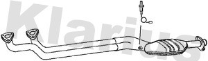 Klarius 380608 catalytic - 380608,