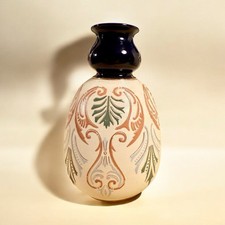 Denby Lovatt Langley Mill Antique Vase Handpainted  Edwardian Osbourne Pattern