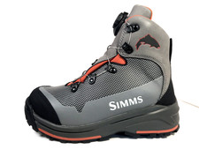 Simms Guide BOA Vibram Mens Sz 7 Womens Sz 9 Boots Slate Gray Wading Boots