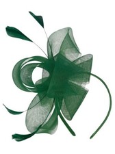 Women Feather Looped Headband