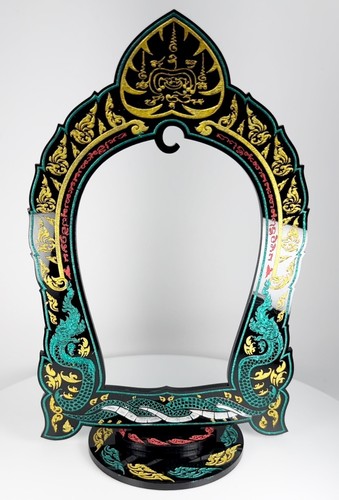 Black gold thai buddha - &,