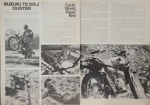1973 suzuki ts125j - suzuki, trialer