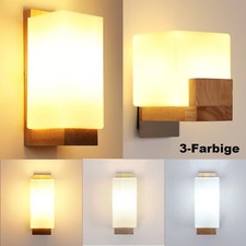 1/2X Wooden Wall Lights Indoor