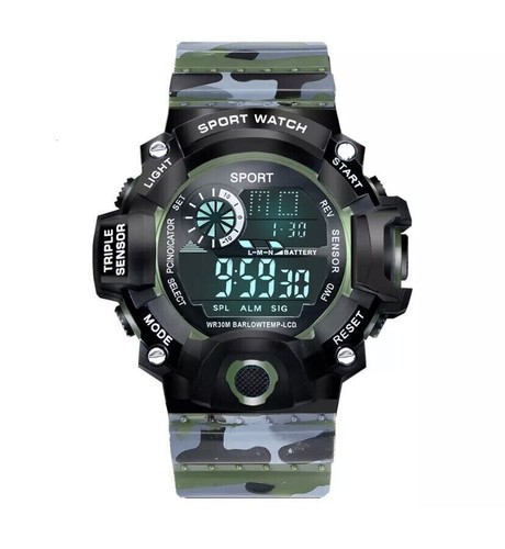 Mens watches big face - mens, military