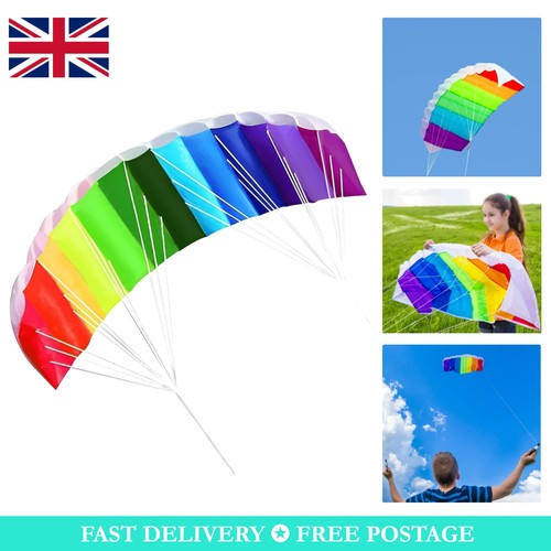 Durable dual line rainbow kite - durable,