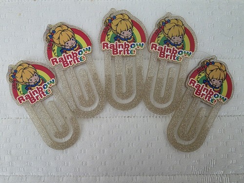 Large paper clips rainbow - 5,