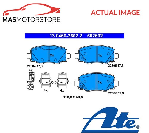 Brake pads set braking - brake, pad