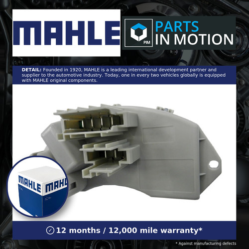 Heater blower resistor - /,