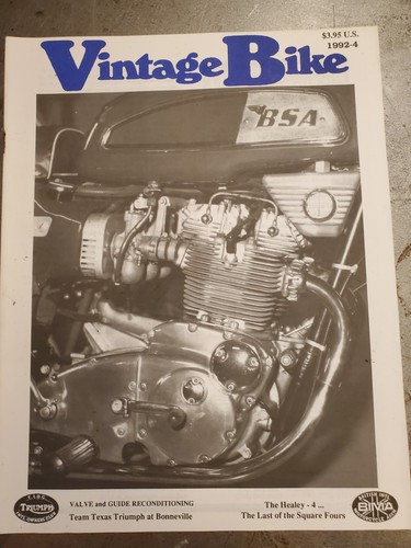 Vintage bike magazine triumph - magazine,