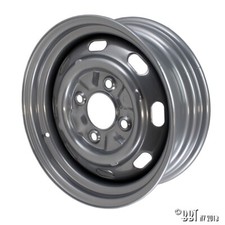 VW Beetle 4 Stud Steel Wheel -