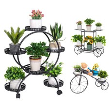 Garden Patio Cart Wheel Metal