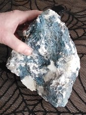 Blue tourmaline indicolite - blue,