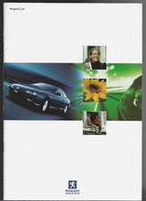 Peugeot Range 1999-2000 UK