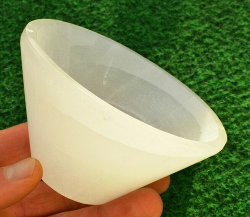 Selenite crystal dish - 1,