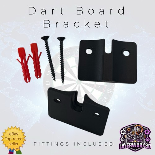 Dartboard hanging kit fixing - kit, +