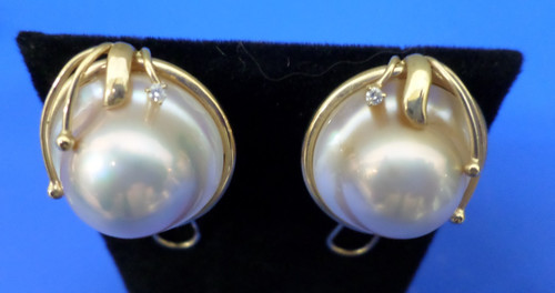 Vintage 14k yellow gold - yellow, 3/4"