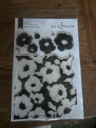 Altenew bold floral - floral, drape