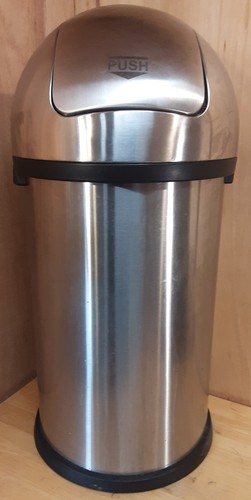 Brabantia stainless steel push - stainless,
