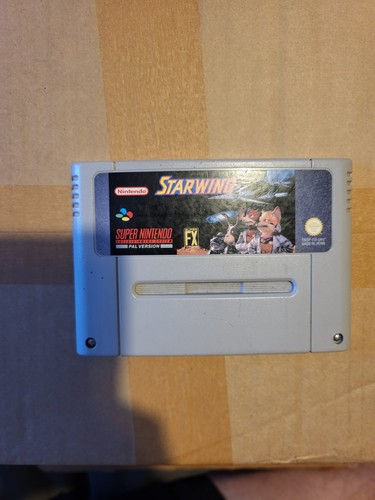 Starwing super nintendo snes - super,