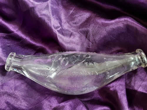 Vintage boots glass - glass, baby
