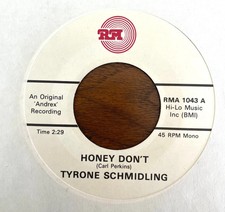 TYRONE SCHMIDLING Honey Don't