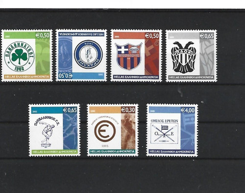 Greece mnh euro set - mnh,