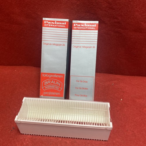 Braun paximat slide magazine - paximat,