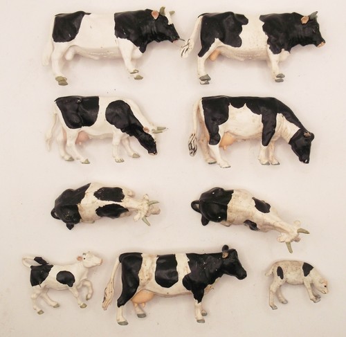 Britains farm lot of 9x - -,